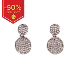 Pendientes plata 925mm circulos