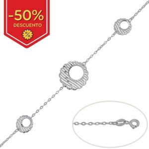 Pulsera plata 925mm