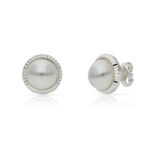 Pendientes plata 925mm perlas - 10.50mm
