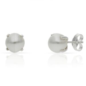 Pendientes plata 925mm perlas - 7mm