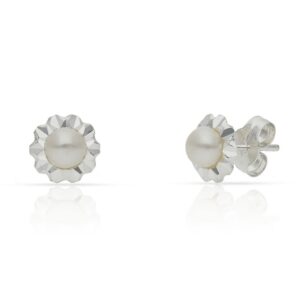 Pendientes plata 925mm perlas - 7.50mm