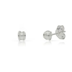 Pendientes plata 925mm perlas - 3.50mm