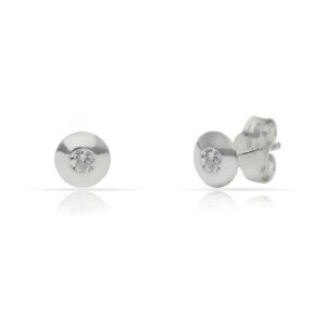 Pendientes plata 925mm circonitas - 5mm