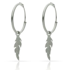 Aros plata 925mm pluma - 12mm