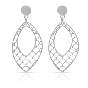 Pendientes plata 925mm calados