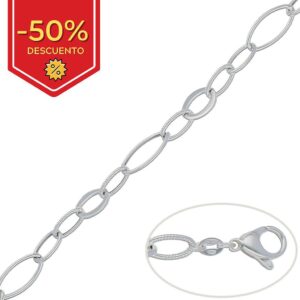 Pulsera plata 925mm eslabones