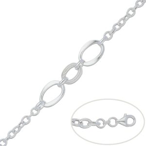 Pulsera eslabones plata 925mm