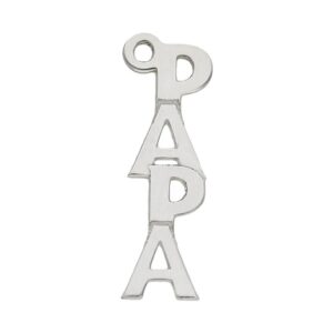 Mi historia - abalorio plata 925mm papa