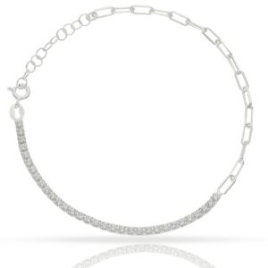 Pulsera plata 925mm circonitas
