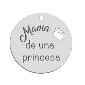 Mi historia - abalorio plata 925mm princesa