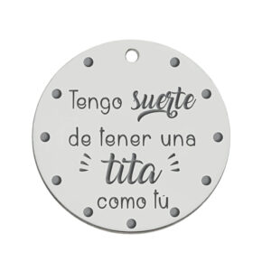 Mi historia - abalorio plata 925mm tita
