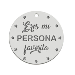 Mi historia - abalorio plata 925mm persona