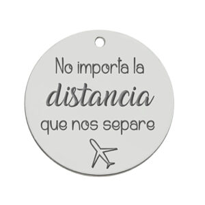 Mi historia - abalorio plata 925mm distancia