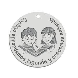 Mi historia - abalorio plata 925mm contigo aprendemos