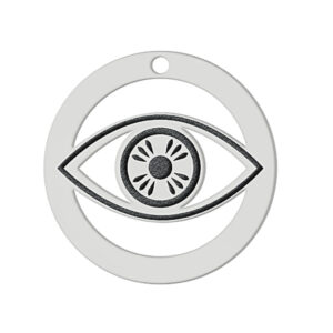 Mi historia - abalorio plata 925mm ojo turco