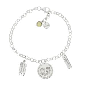 Pulsera mi historia plata 925mm colegio