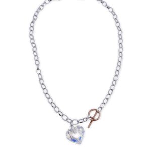 Pulsera plata 925mm 2 huellas