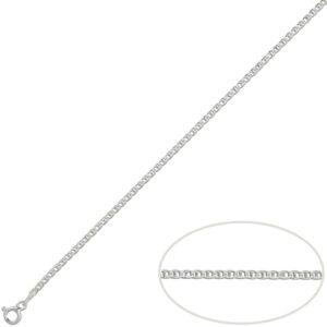 Cadena plata 925m ancla - 3mm