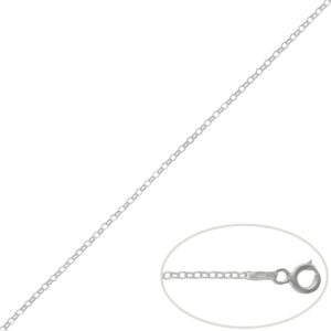 Cadena plata 925mm rolot - 1.50mm