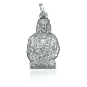 Medalla plata 925mm cristo de medinaceli - 13x24mm