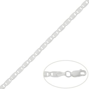 Cadena plata 925mm italiana - 4.50mm