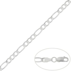 Cadena plata 925mm 3x1 - 5mm