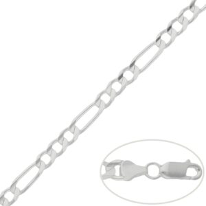 Cadena plata 925mm 3x1 - 6.50mm