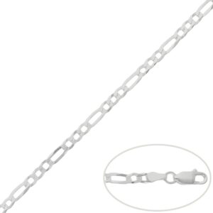 Cadena plata 925mm 3x1 - 3mm