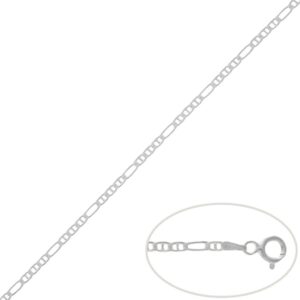Cadena plata 925mm ancla - 2.50mm