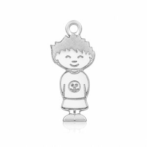 Coleccion nido · abalorio imperdible bebe plata 925mm niño