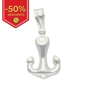 Colgante plata 925mm ancla