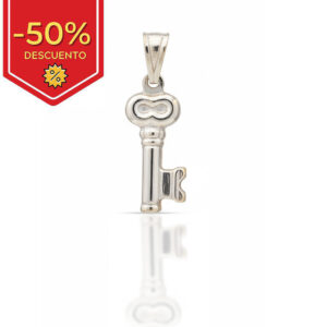 Colgante plata 925mm llave