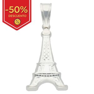 Colgante plata 925mm torre eiffel