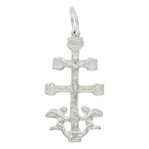 Cruz plata 925mm caravaca - 12x23mm