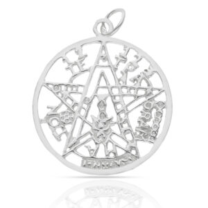 Colgante plata 925mm tetragramaton - 24mm