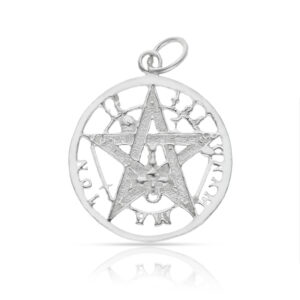 Colgante plata 925mm tetragramaton - 20mm