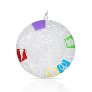 Colgante plata 925mm mano de fatima · egipto - 30mm