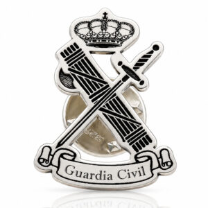 Pin plata 925mm guardia civil