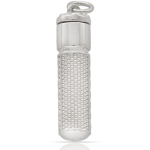 Guardacenizas plata 925mm cilindro - 8x30mm