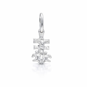Cruz plata 925mm caravaca pequeña cristo relieve - 5x12mm