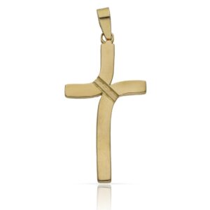 Cruz oro 18kl - 15x30mm