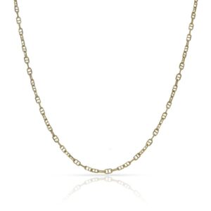 Cadena oro 18kl ancora - 1mm