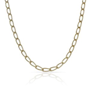 Cadena oro 18kl bilbao - 3mm