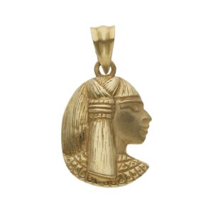 Cabeza oro 18kl isis - 15x22mm