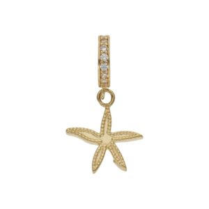 Charms colgante oro 18kl estrella