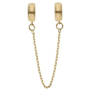 Stoppers + cadena de seguridad oro 18kl