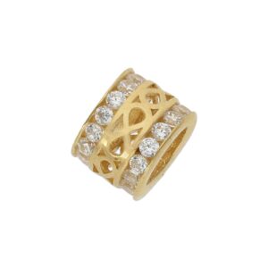 Charms oro 18kl infinito circonitas