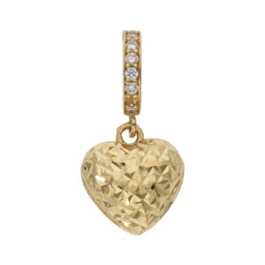 Charms colgante oro 18kl corazon