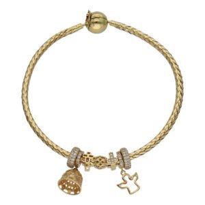 Pulsera oro 18kl flexible - fe