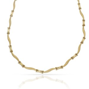 Collar oro 18kl troquelado
